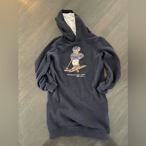 Pre-loved Ralph Lauren ski bear girls dress 12-14